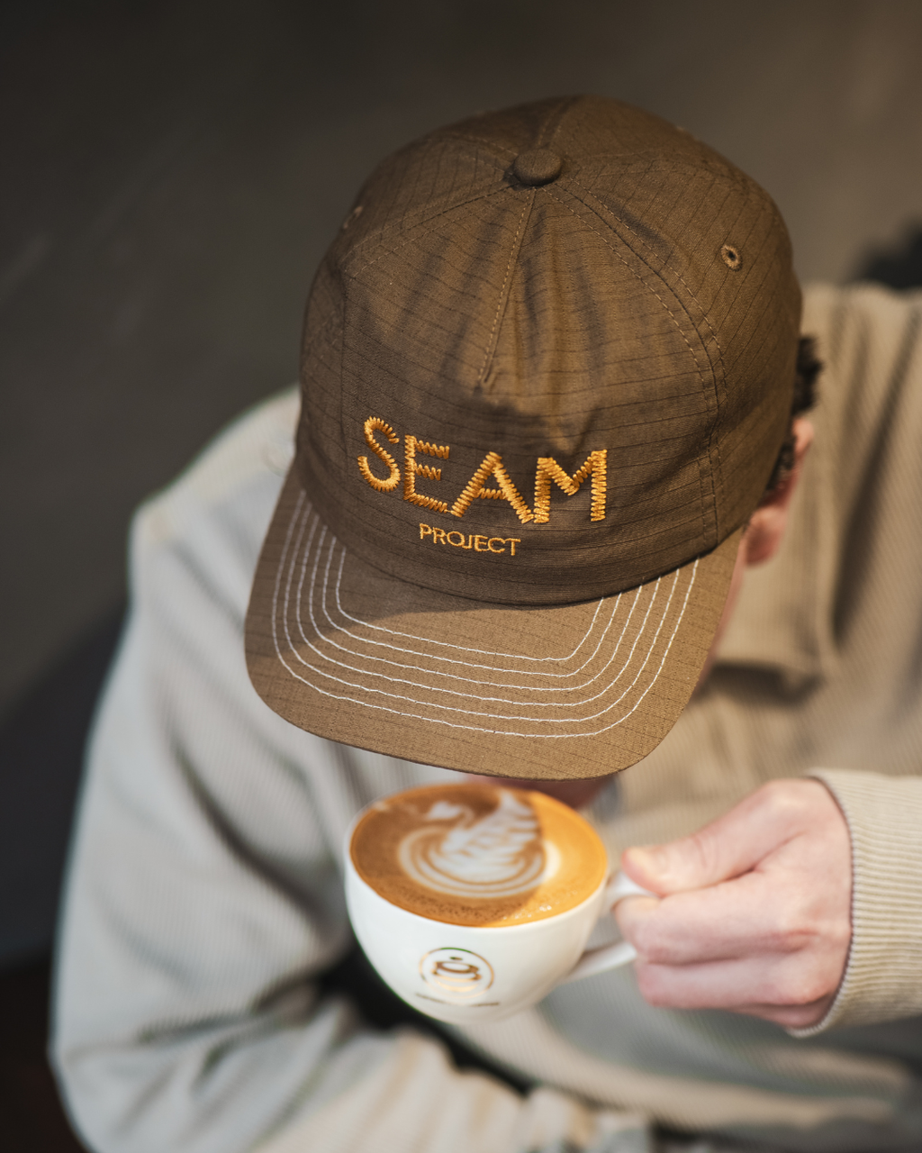 Vintage Golfer Cap | Brown