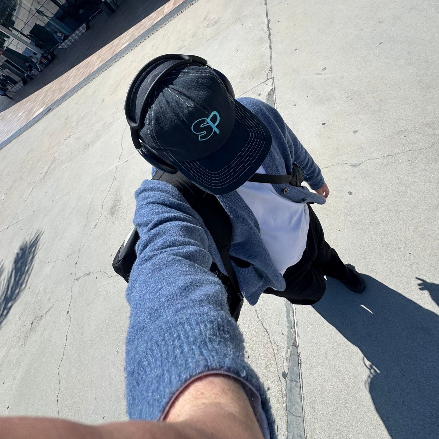 vintage 'blueberry' cap