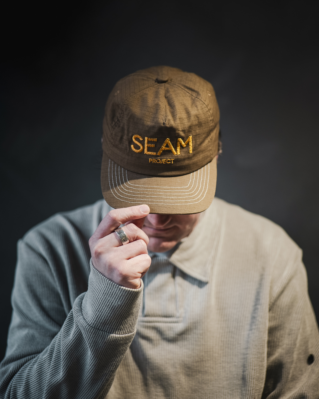 Vintage Golfer Cap | Brown
