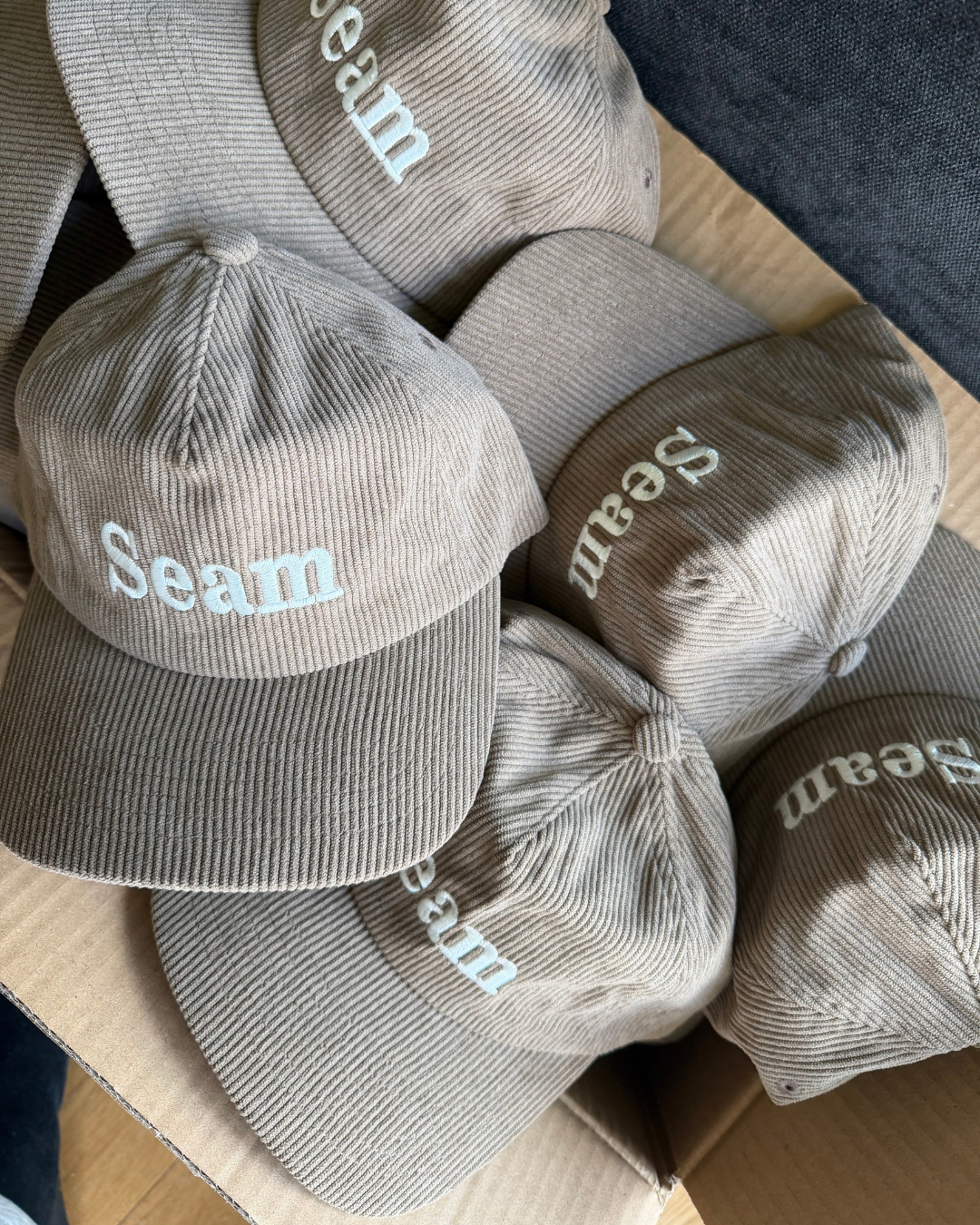 Vintage Corduroy Cap | Brown