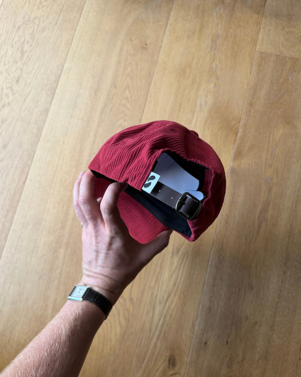 Vintage Corduroy Cap | Red