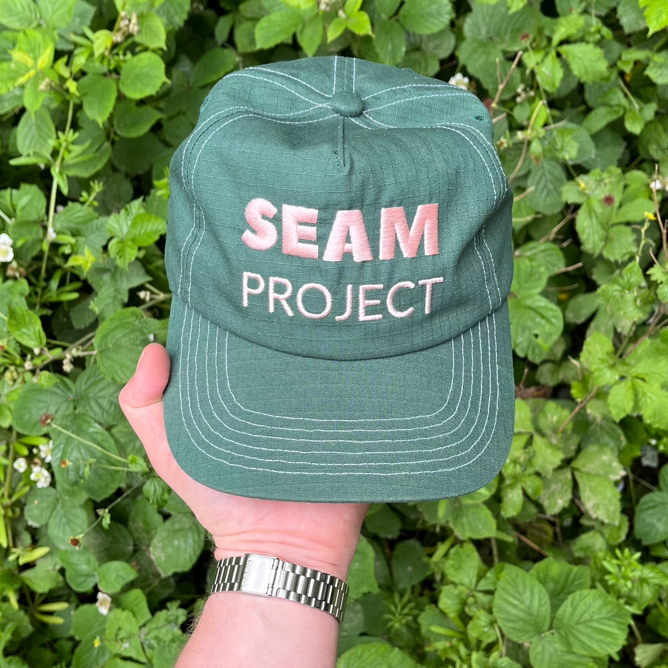 vintage 'watermelon' cap