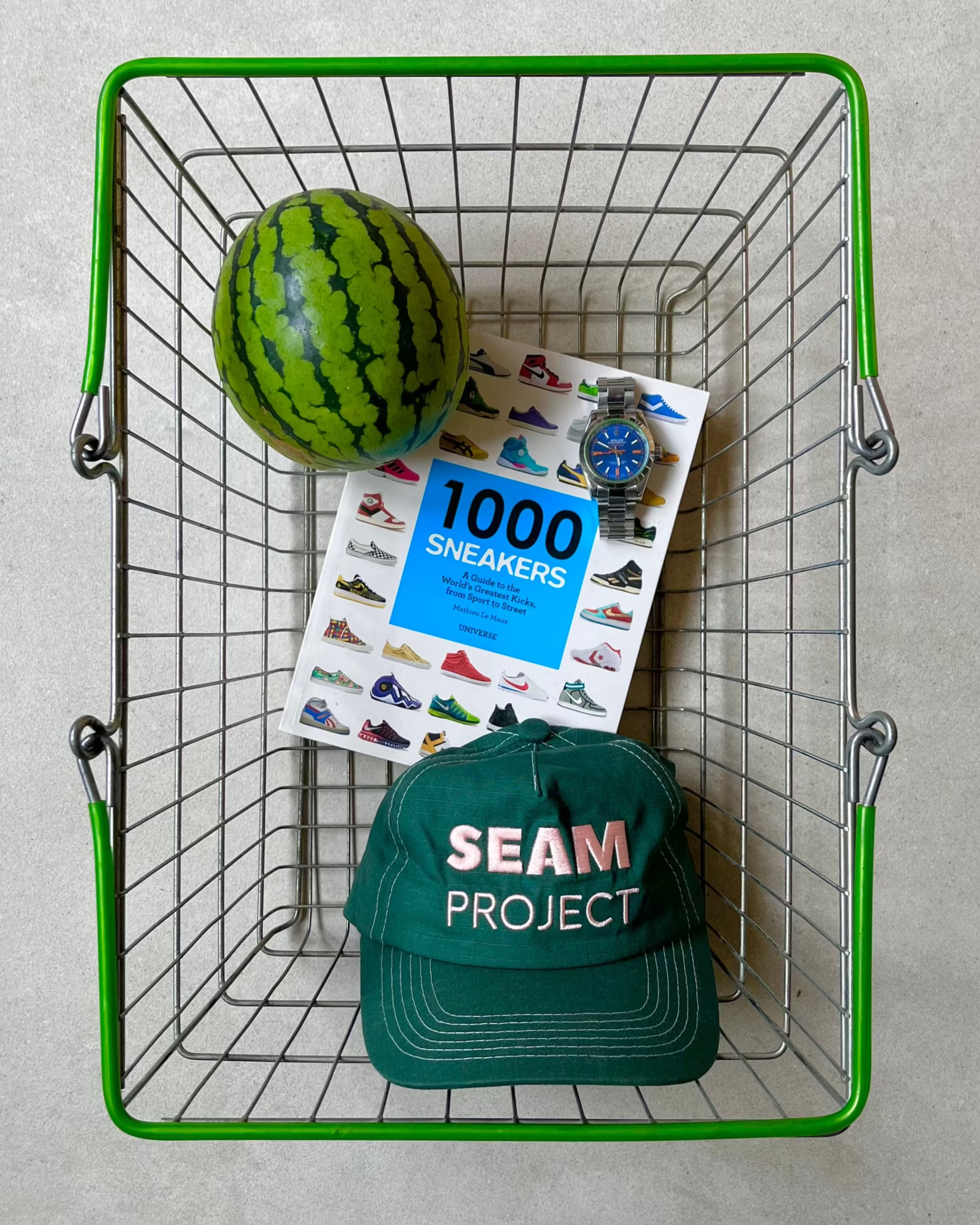 vintage 'watermelon' cap