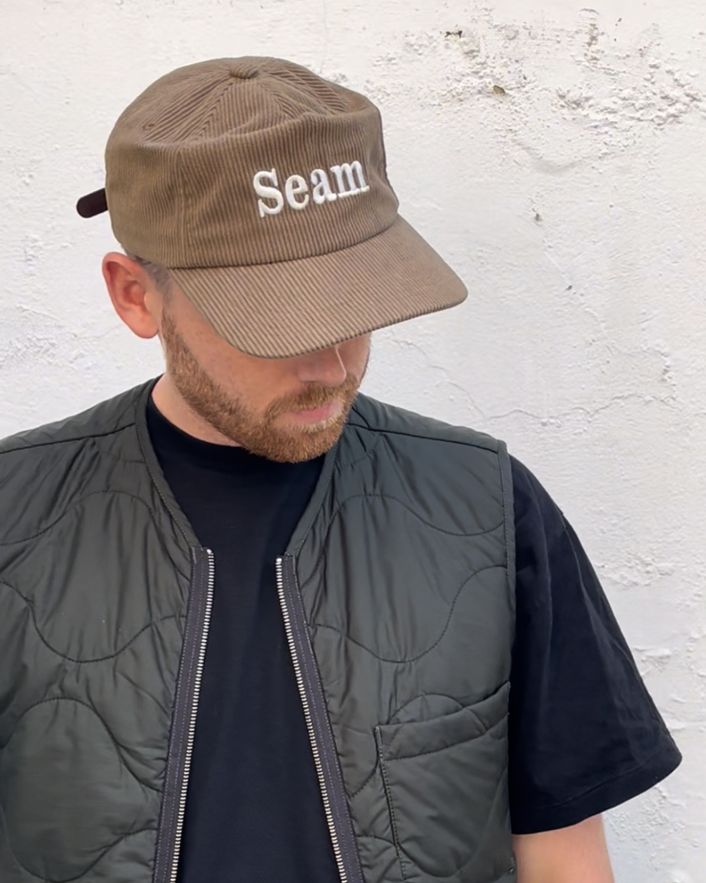 Vintage Corduroy Cap | Brown