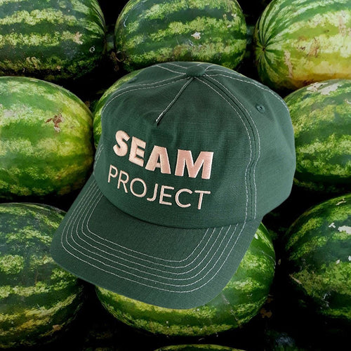 vintage 'watermelon' cap